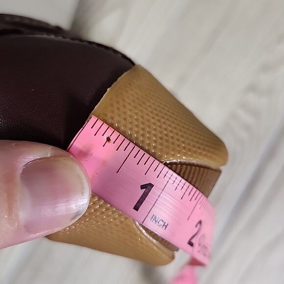 Dexter Leather Wedge Kilt Loafers Womens Size 7 - Picture 13 of 13